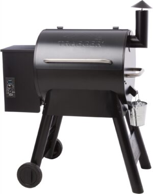 BF-Grills_TFB57PUB_Pro 22_FRONT ANGLE_Blue_Traeger